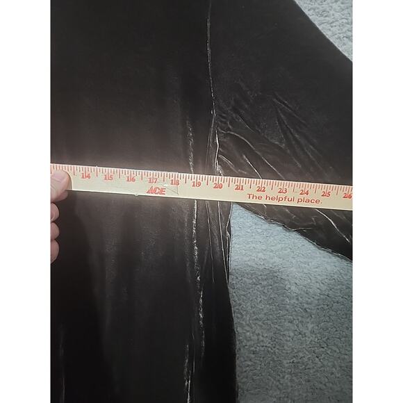 NWT Eileen Fisher Fine Jersey Classic Collar Long Sleeve Shirt Sz L F2vl2-t5786m - Picture 4 of 8